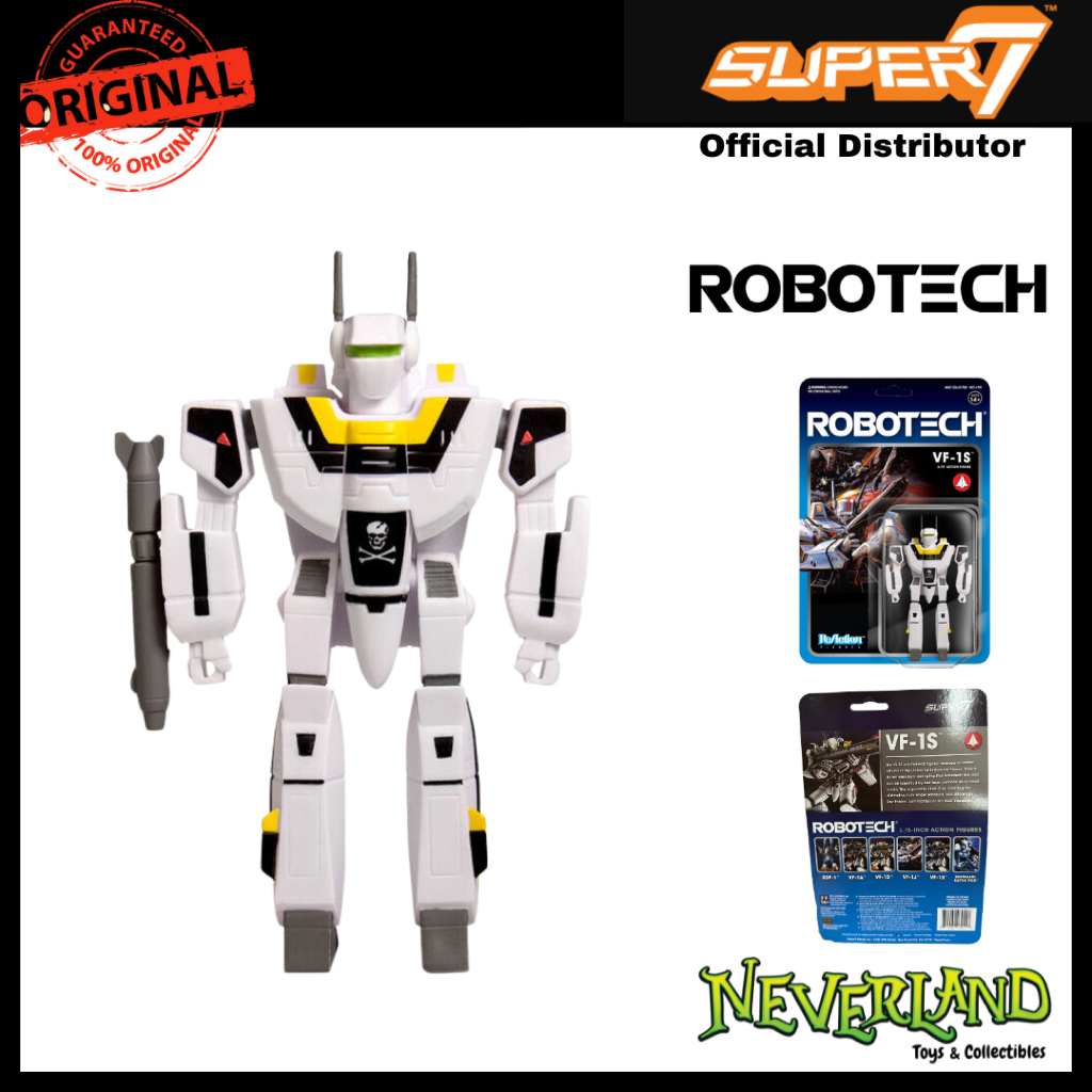 Super7 Robotech Valkyrie VF-1S ReAction Figure