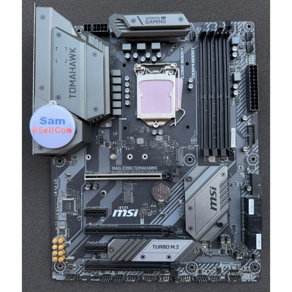 MAINBOARD (เมนบอร์ด) 1151 MSI MAG Z390 TOMAHAWK มือสอง
