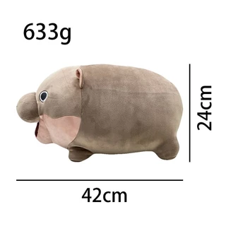 2025 Moo Deng hippo Plush Toy ตุ๊กตา ประเทศไทย หมู่เดง ฮิปโป ตุ๊กตา ตุ๊กตาหมูเด้งดึ๋ง สามารถใช้เป็นของขวัญได้