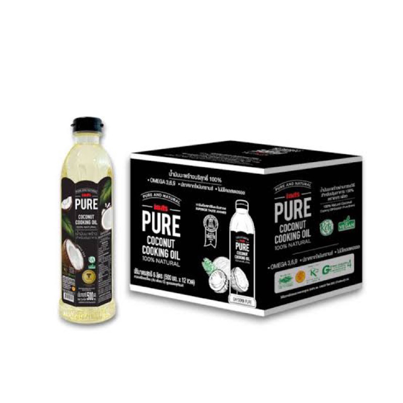 เกสร เพียว น้ำมันมะพร้าว Gaysorn Pure ขนาด 500 มิลลิลิตร - รูปที่ 2