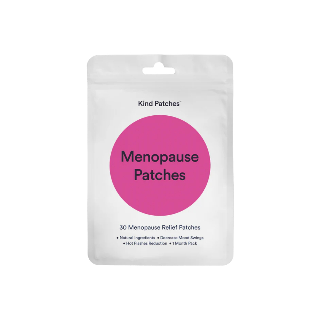 Menopause Patches - Kind Patches I แผ่นแปะวิตามินลดอาการวัยทอง (30 ชิ้น/แพค)