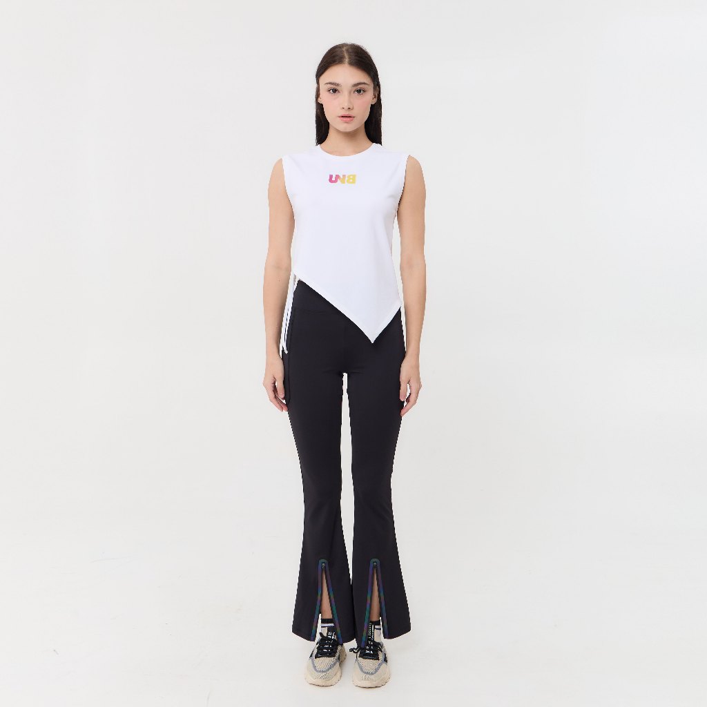 UNBOUND ASTRO CAMO STELLA NOVA HIGH WAIST FLARED LEGGINGS กางเกงเลคกิ้งขาม้าสีดำทรงสวย — صورة 6
