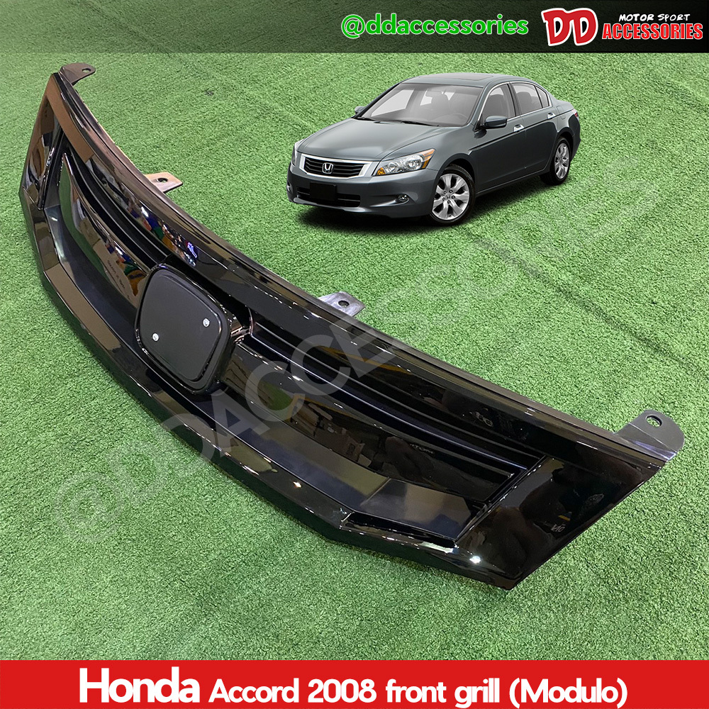 กระจังหน้า Accord 2008 2009 2010 MDL G8 สีดำเงา โฉมแรก ก่อนไมเนอร์เชนจ์  ราคาพิเศษ ลดล้าง stock