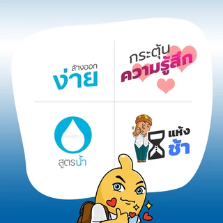 Lovcae Water Base เจลหล่อลื่นสูตรน้ำ เนื้อเจลใส สูตรเข้มข้น แห้งช้า บรรจุ 1 ชิ้น (ขนาด 60 ml.)