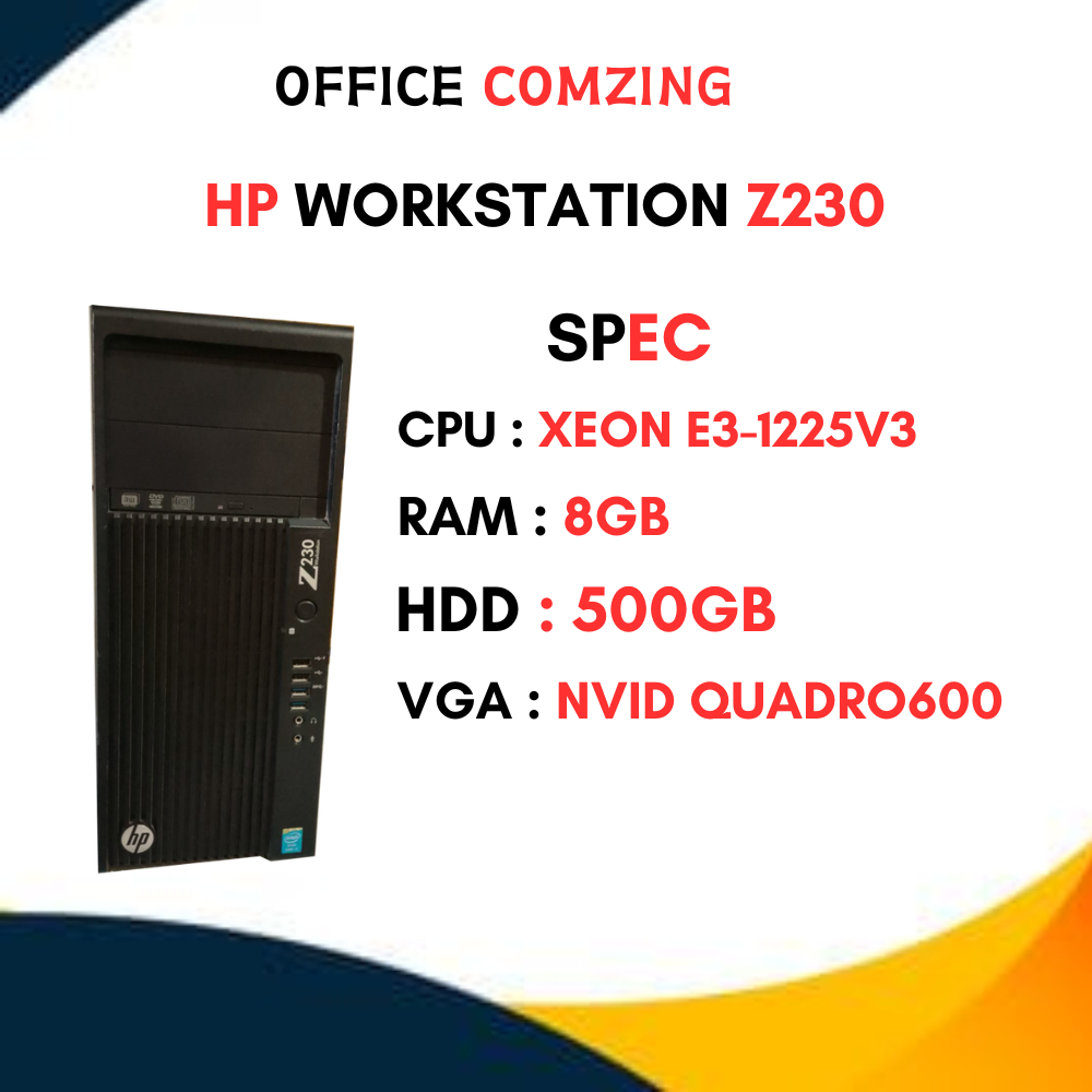 HP Workstation Z230 CPU:: xeon E3-1225v3@3.20 Hz
