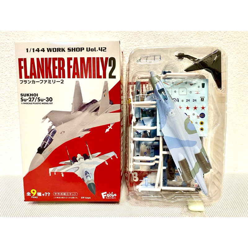 F-toys 1/144 ชุด Flanker Family 2 เครื่องบิน Sukhoi Su-27S กองบินขับไล่ที่ 582 กองทัพอากาศรัสเซีย เบอร์ A