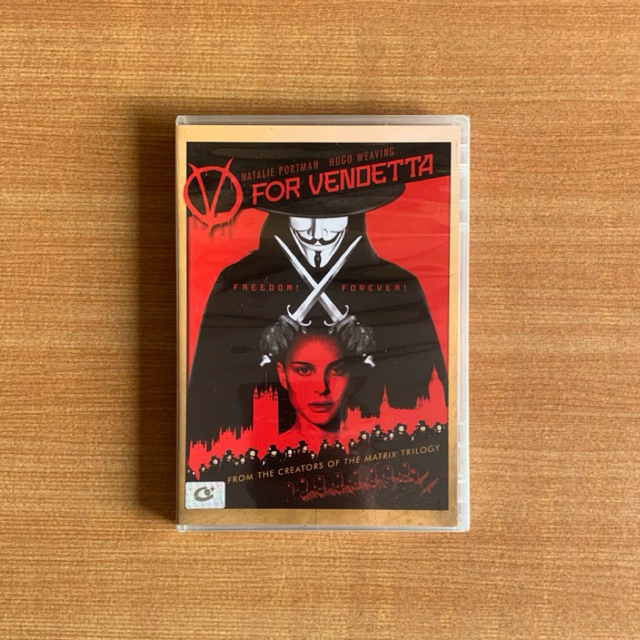 DVD : V for Vendetta (2005) เพชฌฆาตหน้ากากพญายม [มือ 1] Natalie Portman / ดีวีดี หนัง แผ่นแท้ ตรงปก