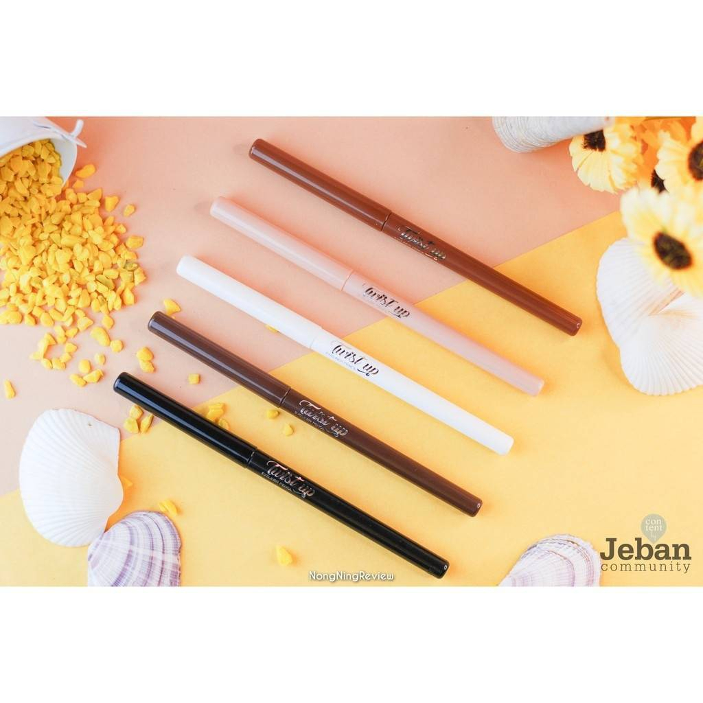 MC3077 ดินสอเขียนขอบตาสูตรกันน้ำ Twist up Eyeliner Pencil meilinda เมลินดา ราคา ถูกที่สุด ดีลบีเคเค แกลเลอรีภาพที่ 2