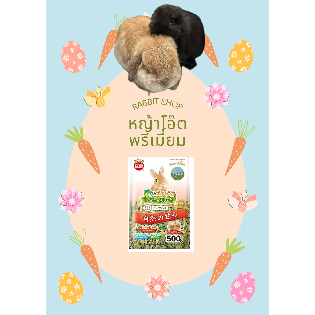 Marukan MR-584 Bunny Grade Oat Hay For Small Animals / หญ้าโอ๊ตพรีเมี่ยม