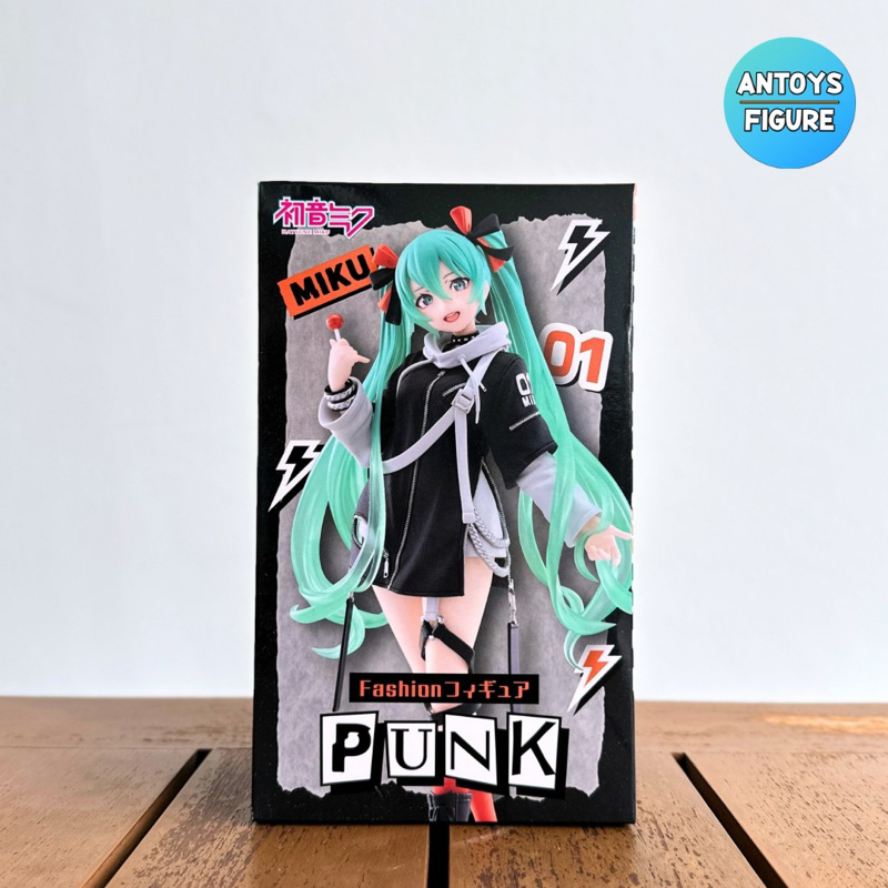[พร้อมส่ง] ฟิกเกอร์ ของแท้ (Lot ) Vocaloid Fashion Hatsune Miku (PUNK Ver.) Figure