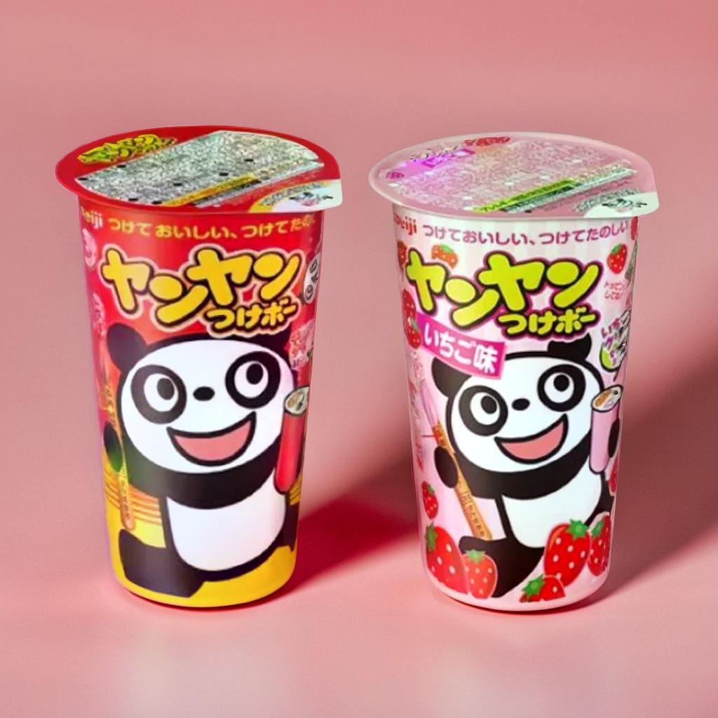 เมจิ (Meiji) ยาน ซึเคโมะ ดิปคู่ใจ ช็อกโกแลต & สตรอว์เบอร์รี หวานมัน 2 รสชาติ 48g