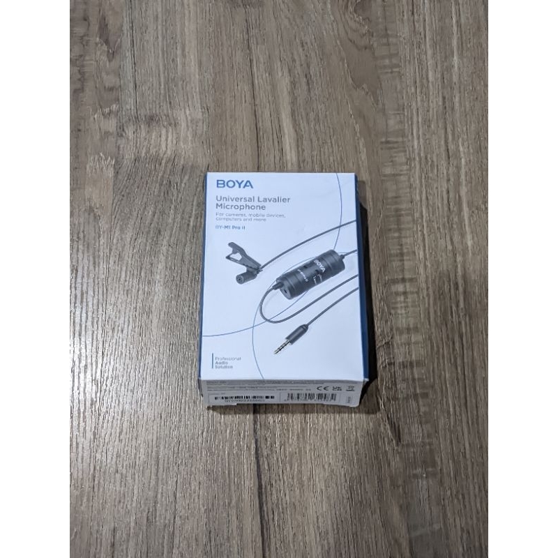 BOYA Universal Lavalier Microphone : BY-M1 PRO II✨️