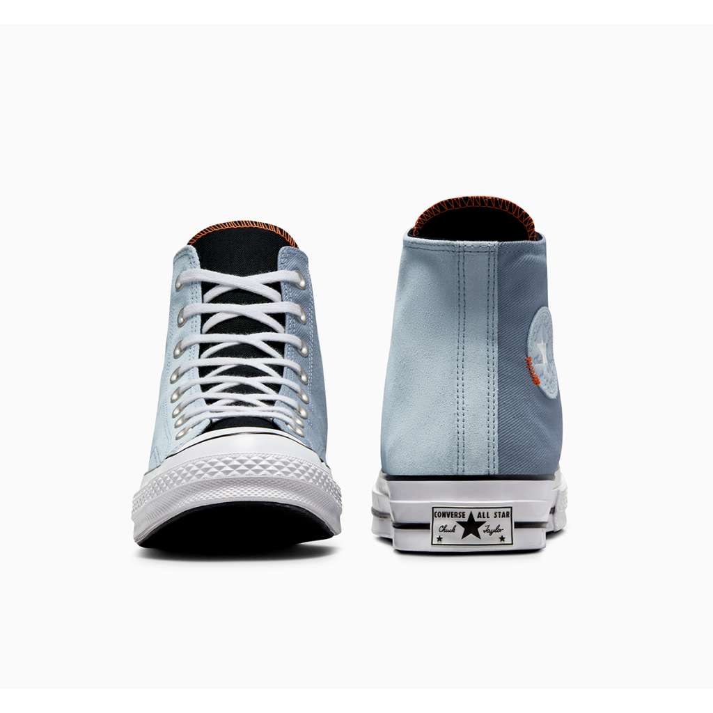 CONVERSE รองเท้า CHUCK 70 VINTAGE ATHLETIC HI BLACK/GREY ผู้ชาย A06769CM_H3BKGY