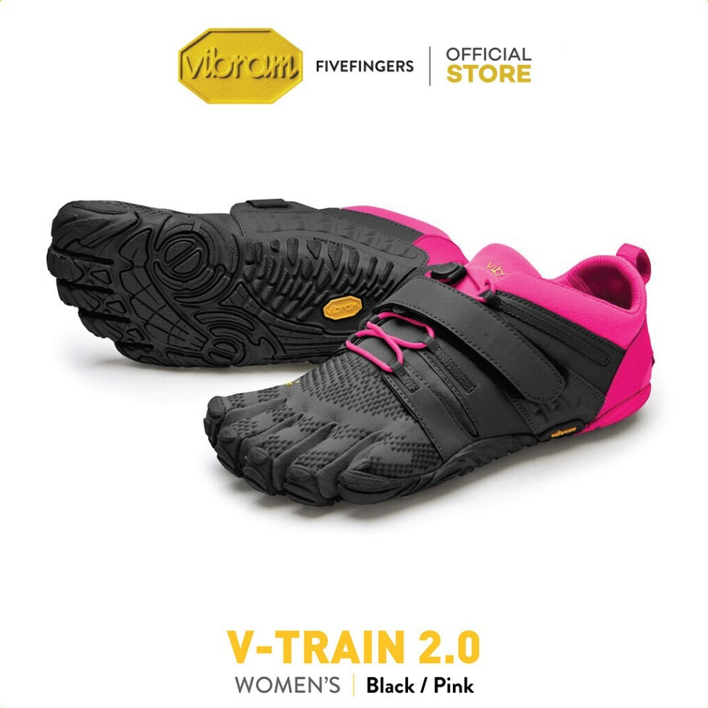 Vibram FiveFingers รองเท้าผู้หญิง รุ่น V-Train 2.0 (Black/Pink) 20W7703