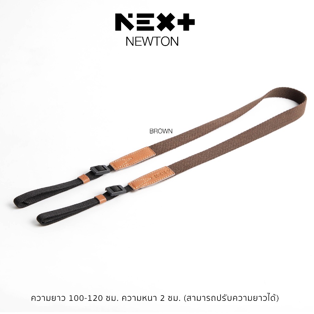 สายคล้องกล้องแบบผ้า สายสะพายกล้อง ปลายไนลอน ปรับความยาวได้ Next Photographic รุ่น NEWTON