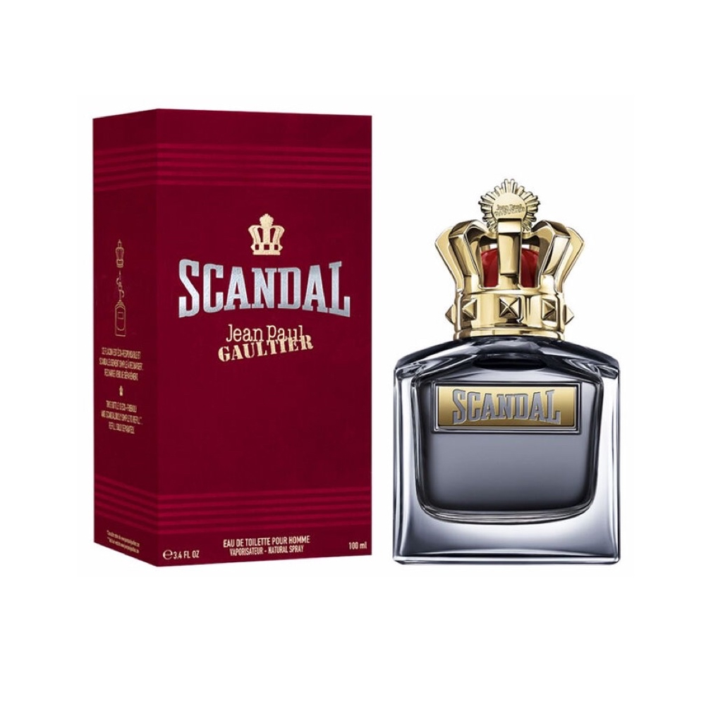 Jean Paul Gaultier Scandal Pour Homme Eau de Toilette 100 ML  กล่องซีล ป้ายไทย