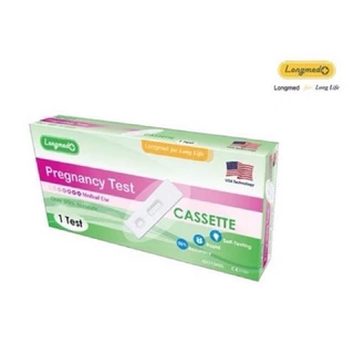ไม่ระบุสินค้า ส่งไว✨✅ ที่ตรวจครรภ์ แบบแม่นยำ จุ่ม หยด ปากกา LONGMED Pregnancy Test ตรวจท้อง ความไวสูง ที่ตรวจตั้งครรภ์