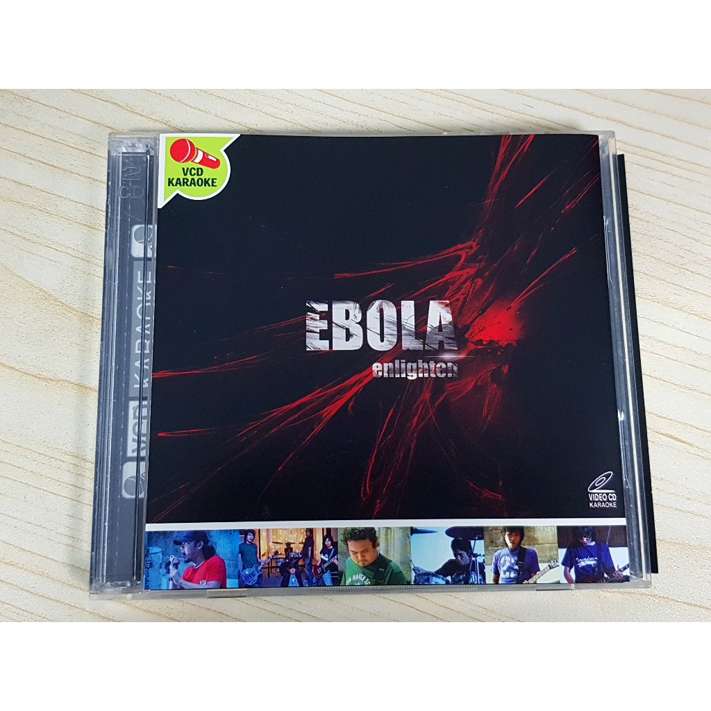 VCD แผ่นเพลง EBOLA อัลบั้ม Enlighten (วงอีโบล่า) แสงสว่าง , กลับสู่จุดเริ่มต้น , สิ่งที่ฉันเป็น