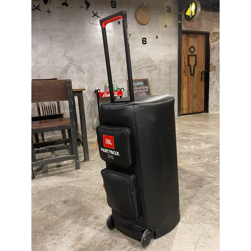 เคสหนังสวมลำโพง JBL Partybox 310 ผลิตตรงรุ่น บุฟองน้ำกันกระแทก วัสดุหนังพียูกันน้ำ