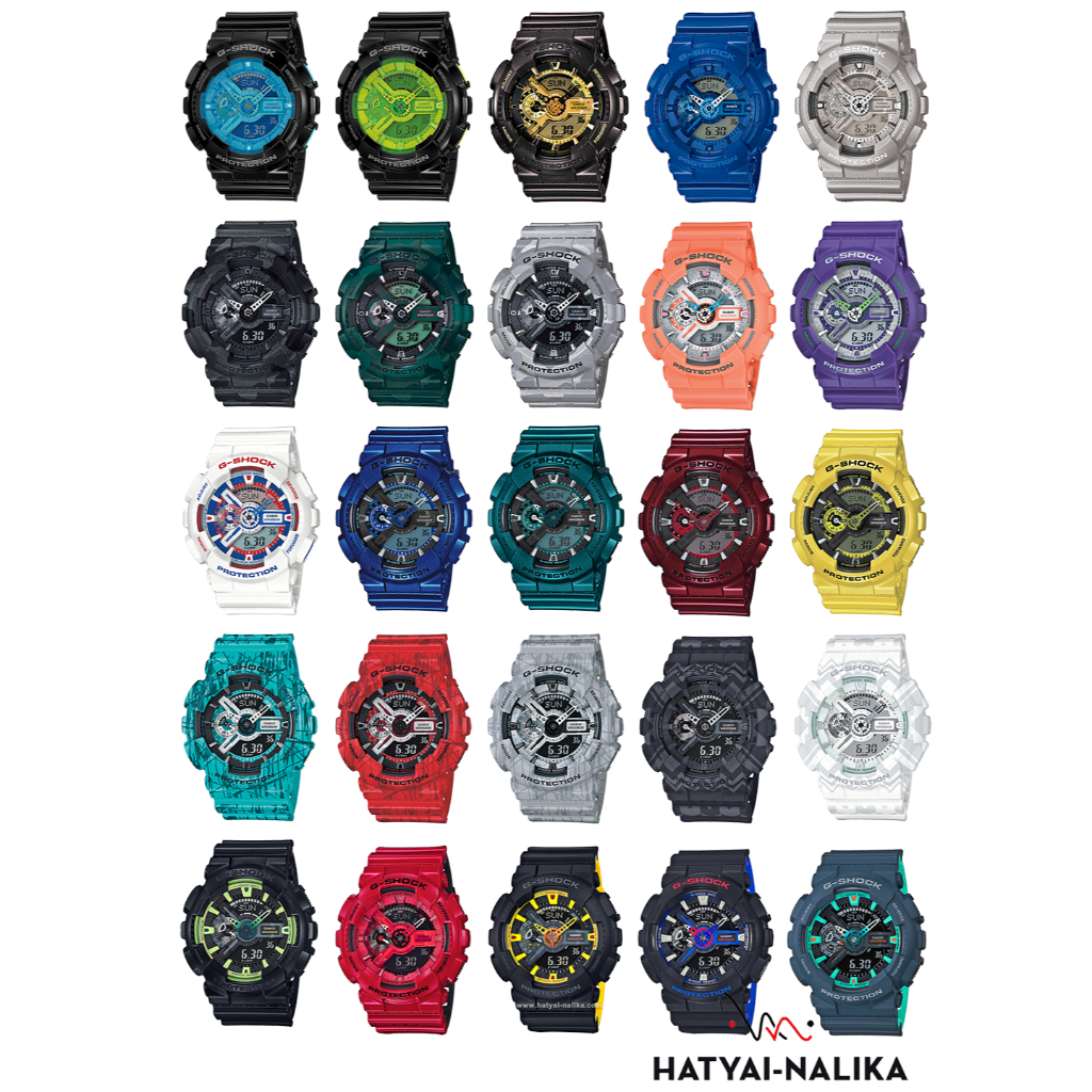 🔥ของแท้🔥G-SHOCK หายาก GA-110 สีพิเศษ GA-110B,GA-110BR,GA-110BC,GA-110CM,GA-110DN-GA-110TR,GA-110SL