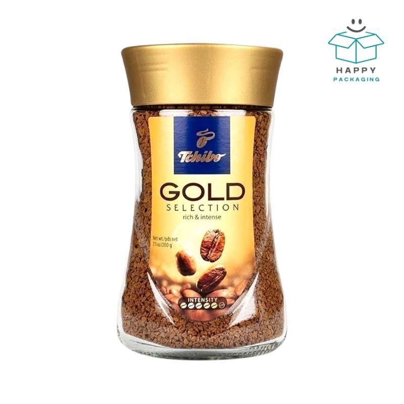 Tchibo Gold Selection Freeze Dried ทชิโบ กาแฟสำเร็จรูป ฟรีซดราย 200กรัม กาแฟ