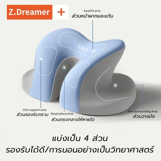 หมอนงีบ หมอนออฟฟิศ หนานุ่ม พรีเมียม อย่างดี ขนาด 38*25*17cm หมอนเพื่อสุขภาพ นอนในออฟฟิศ