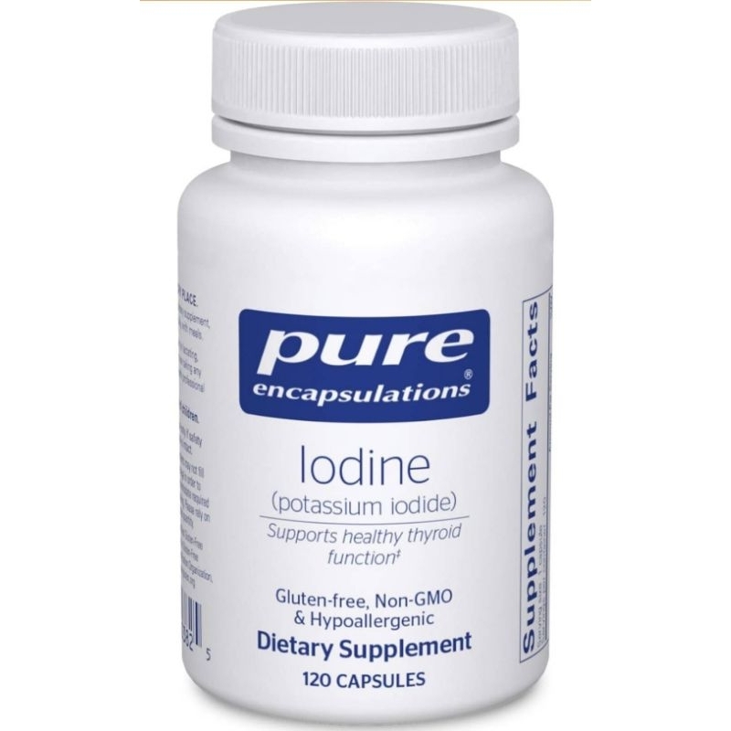 ✨️พร้อมส่ง✨️Pure Iodine, 120 Capsules