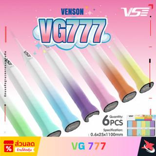 ✨ VENSON VG777🏸กริปพันด้ามไล่สีสุดโดดเด่น🌈ผิวมัน หนึบมือ จับ…