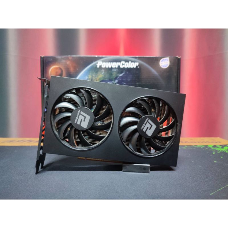 [การ์ดจอมือ2] Power Color RX 6500 xt / ประกัน 26-06-2026