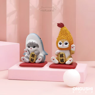🇹🇭 Mofusand ของแท้ 😸 โมเดล Yanda Cat Fushandi Lucky Doll แมวกวักเงินกวักทองร่ำรวย Art Toy ครบชุด 2 แบบ