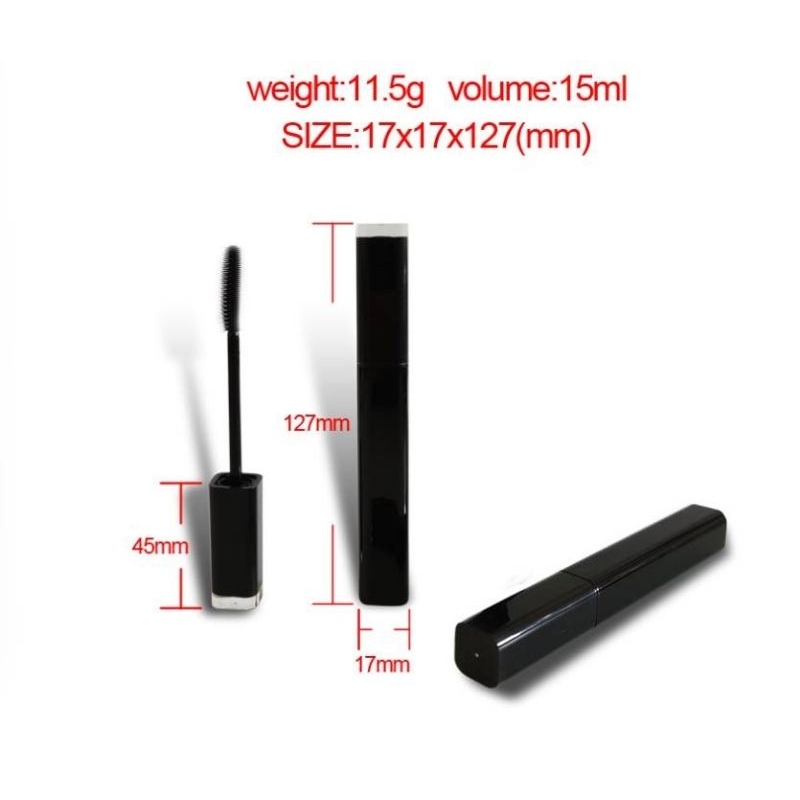 หลอดมาสคาร่าเหลี่ยม สีดำ พร้อมแปรงปัดขนตา พร้อมส่งจากไทย ราคา ถูกที่สุด ดีลบีเคเค แกลเลอรีภาพที่ 5