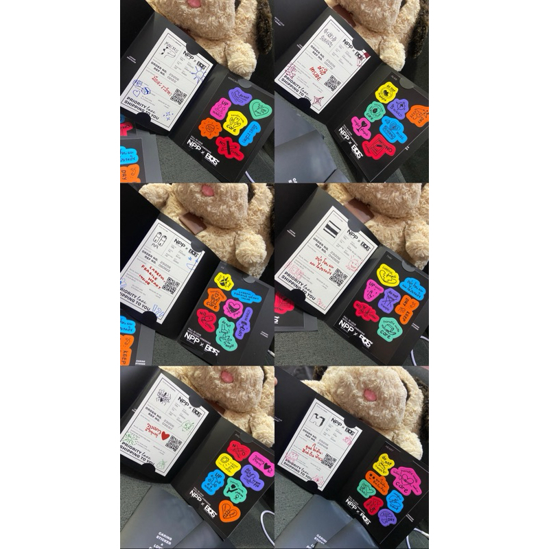 NPP X BUS  📦🚌 ( ได้เฉพาะ Postcard + Sticker)