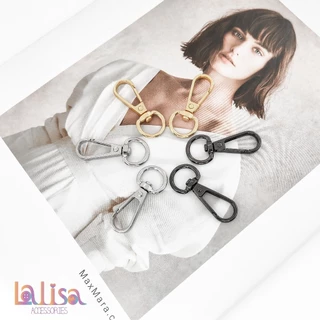 ตะขอกระเป๋า ตะขอสัตว์เลี่ยง ตะขอโลหะ พวกกุญแจตะขอคอหมา alloy dogclips (YZ-076)