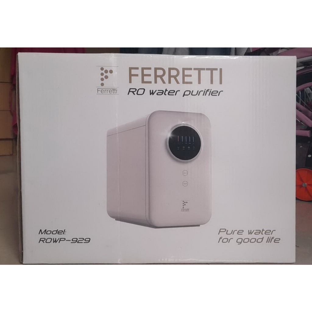 เครื่องกรองน้ำดื่ม Ferretti  ระบบ RO รุ่น ROWP-929