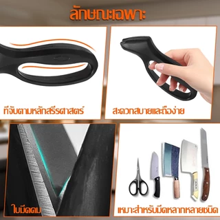 ทีลีบมีดเอนกประสงค์ เครื่องมือลับคมรวดเร็ว และง่ายต่อการลับมีด ที่ลับมีด ป้องกันการบาดเจ็บ ขนาดเล็ก ทนทาน