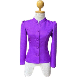 เสื้อจิตลดาใหม่ลาวสองเส้นอัดกาวแน่นแน่นทั้งตัว