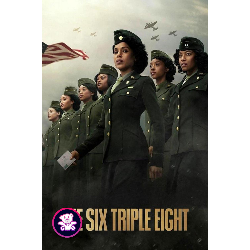 DVD เสียงไทยมาสเตอร์ หนังใหม่ หนังดีวีดี The Six Triple Eight 6888 กองพันหญิงแกร่ง (2024)