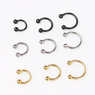 จิวหู จมูก สแตนเลส 316L เครื่องประดับแฟชั่น สำหรับผิวแพ้ง่าย [รหัส M12]