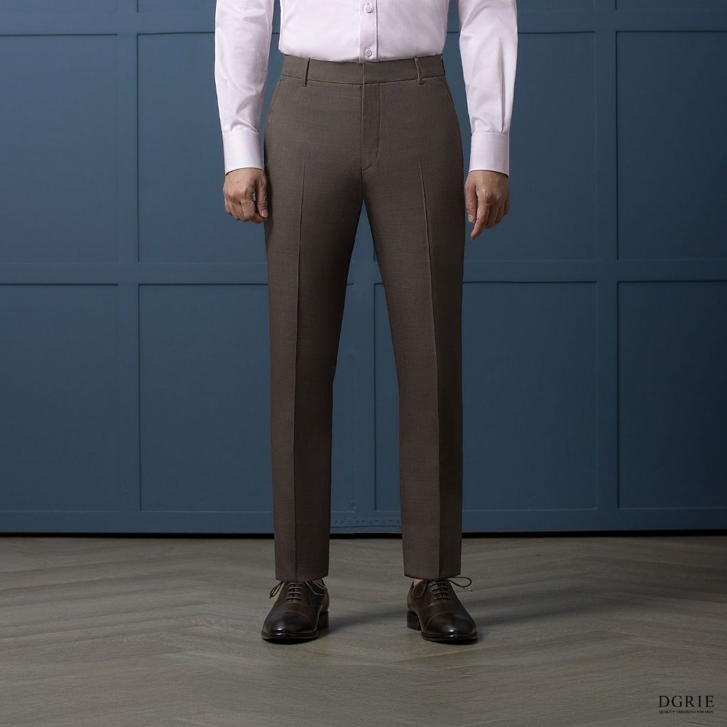 DGRIE PLAY – Play Brown T/R 2button Pants - กางเกงสีน้ำตาล