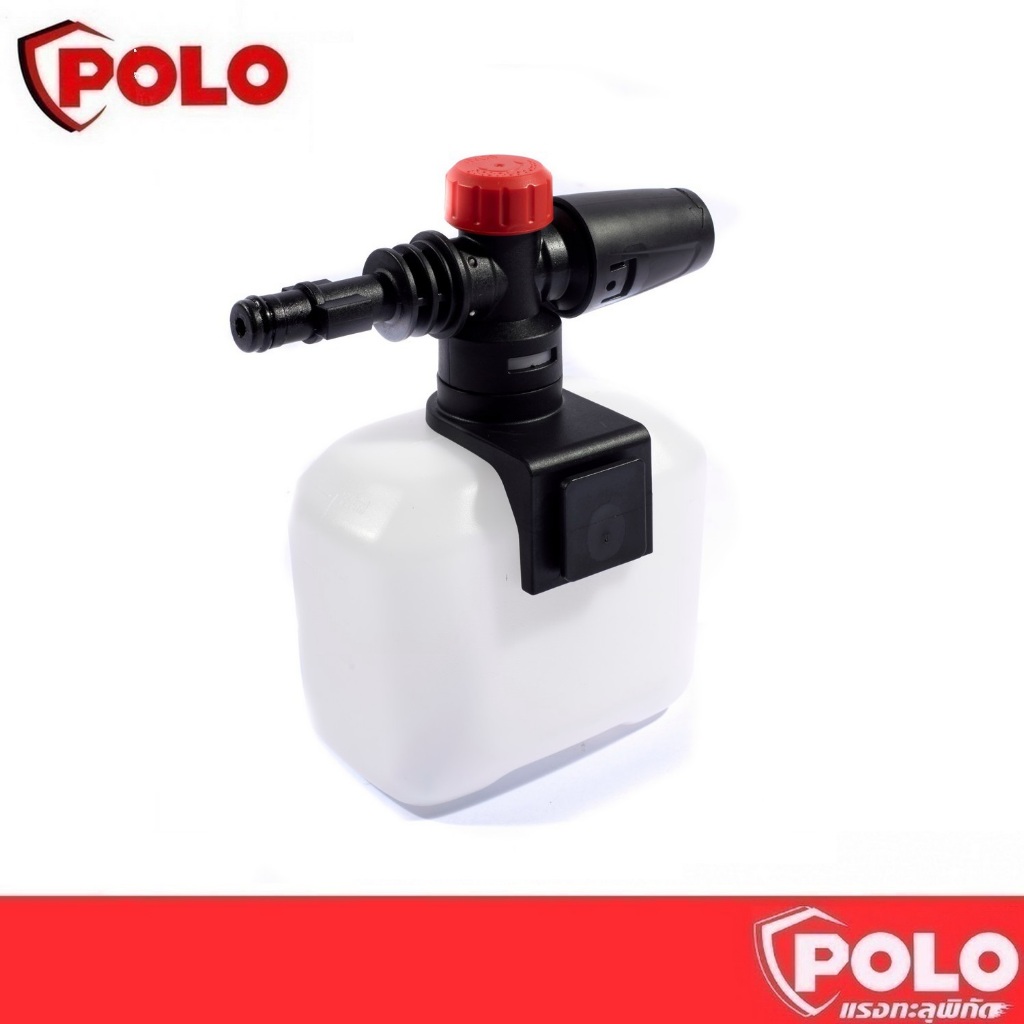 หัวฉีดพลาสติก Foam Lance POLO อะไหล่ กระบอกแชมพูใช้กับเครื่องฉีดน้ำแรงดันสูง 145 บาร์ รุ่น GLADIATOR 145I (โปโล) ราคา ถูกที่สุด ดีลบีเคเค รูปภาพหลัก