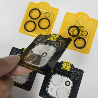 ฟิล์มกระจกเลนส์กล้องสำหรับ iPhone 16/15/14 Pro Max 13 Pro Max 11 11 Pro max 12 Pro Max 13mini นิรภัยใสฟิล์มกันรอยกล้อง