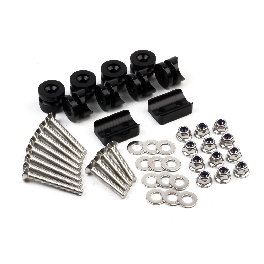 แร็คข้าง บูท อลูมิเนียมอัลลอยด์ 1 ชุด มี 8 ใช้ได้กับ 16mm/19mm/22mm DIA