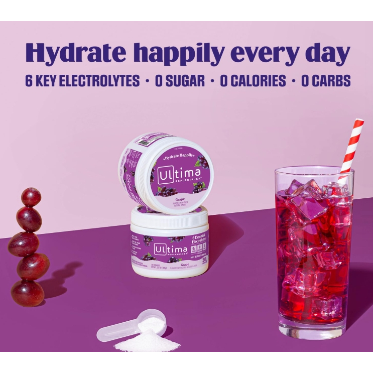 KETO ผงอิเล็คโทรไลท์ Ultima Replenisher Daily Electrolyte Drink จากอเมริกา