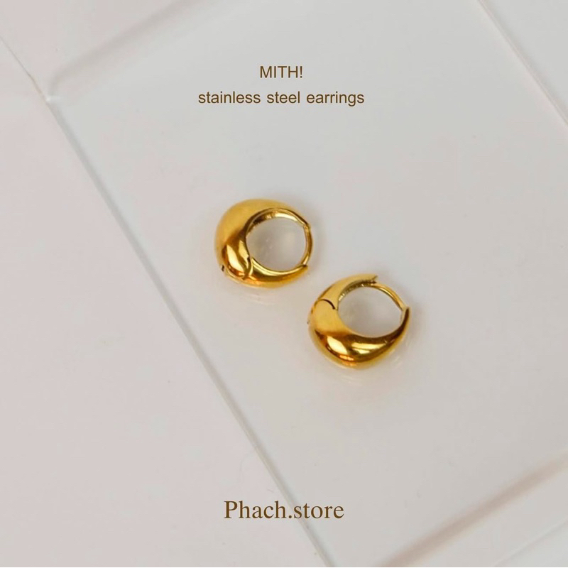 MITH - stainless steel earrings