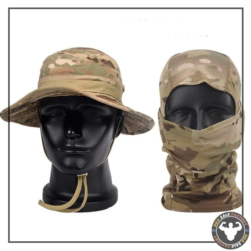 วินเทจ ปรับสายได้ หมวกป้องกันรังสียูวี  ปีกกว้าง เดินทางไปเที่ยว ลายพรางทหาร หมวกกันแดด - รูปที่ 4