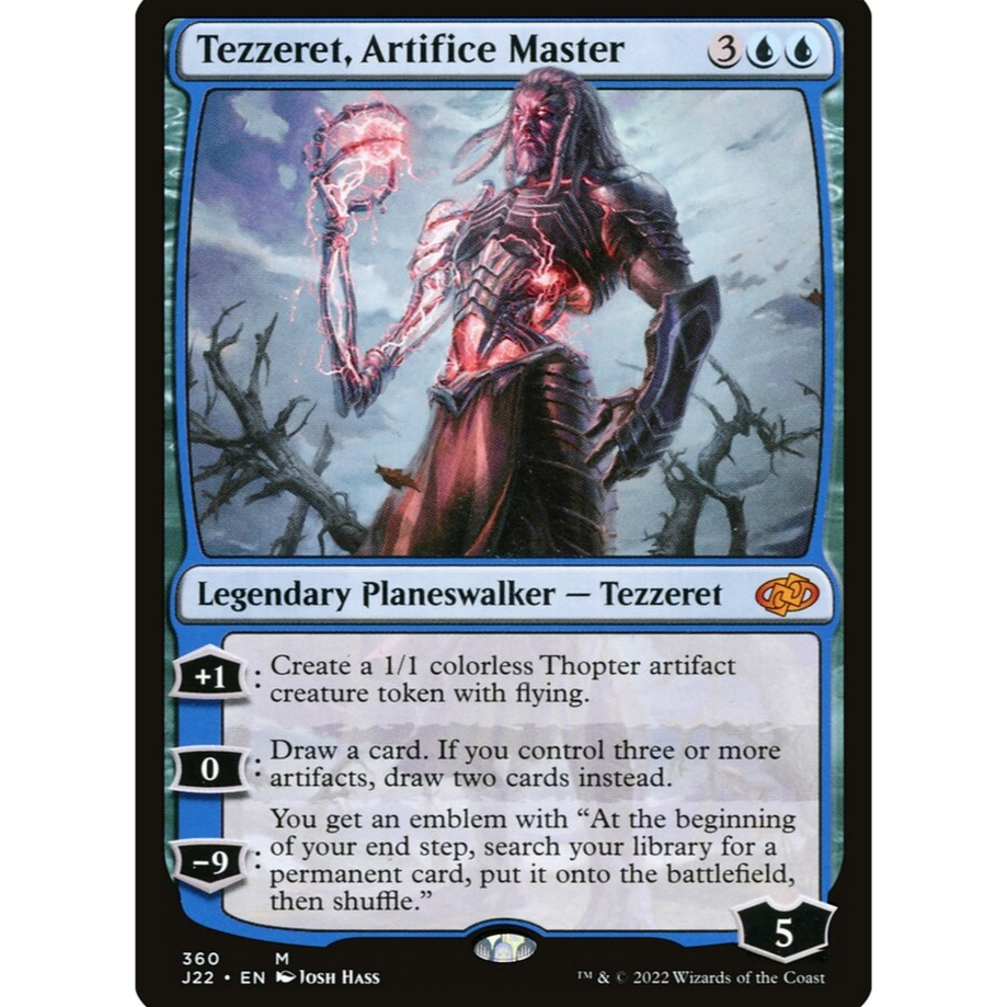 Tezzeret, Artifice Master J22 Jumpstart 2022 การ์ด Magic the Gathering [MTG] ของแท้