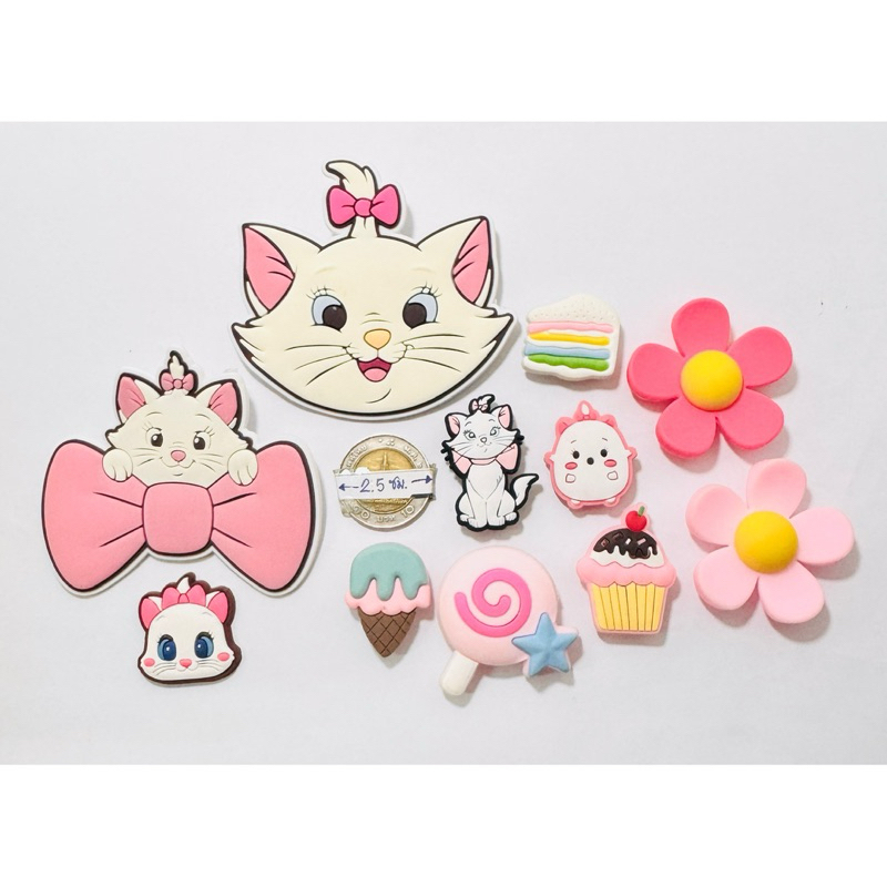 JBCT 👠🔆 ตัวติดรองเท้า “ แมว มารี ”  🌈✨Shoe charm “ Marie Cat ” Disney มารีย์ มารี น่ารักมุ้งมิ้งสุดๆ
