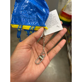 พวงกุญแจของอิเกีย IKEA รุ่น KNOLIG เป็นกระเป๋าจิ๋วใส่เหรียญได้ ของแท้จากช้อป