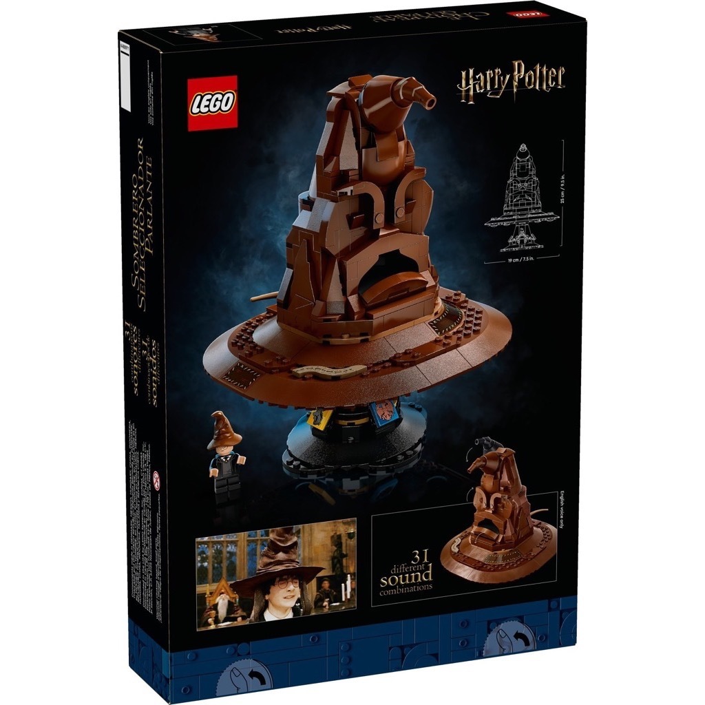 LEGO Harry Potter 76429 Talking Sorting Hat
