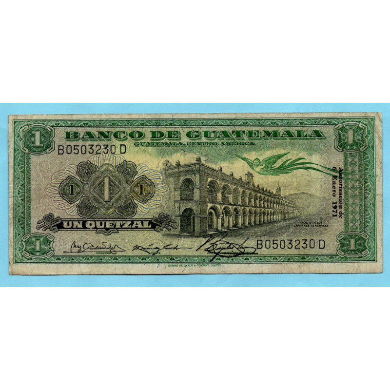 Guatemala , 1 Quetzal 1971
